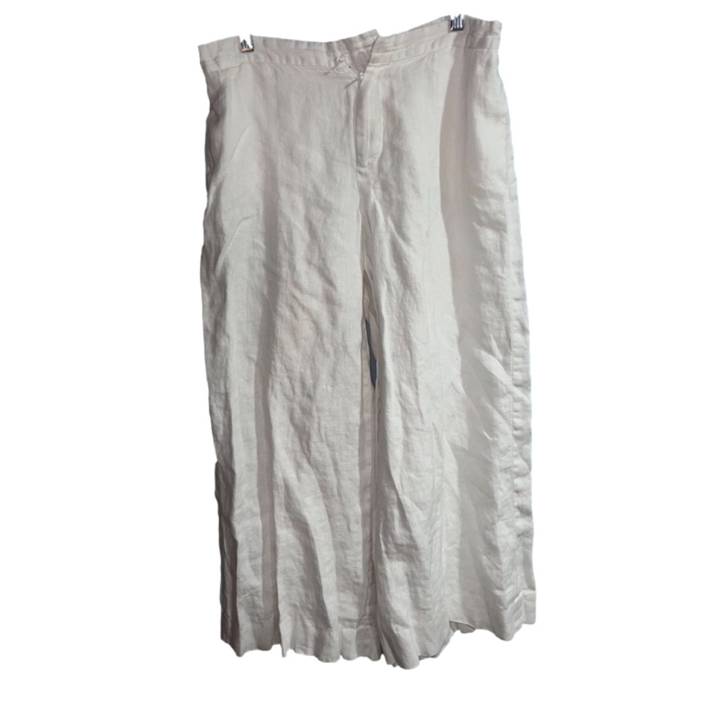 Lauren ralph lauren- 100% linen capri pants